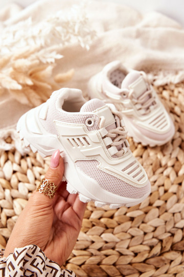 Vaikiški šviesaus smėio atspalvio Sneakers batai Freak Out