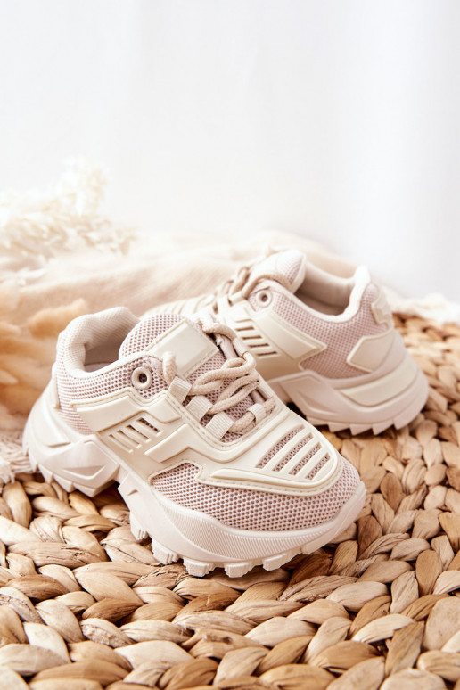 Children's Sneakers Light Beige Freak Out