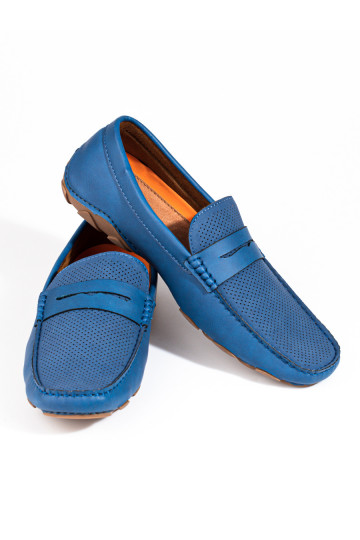 Blue  Women's moccasins...