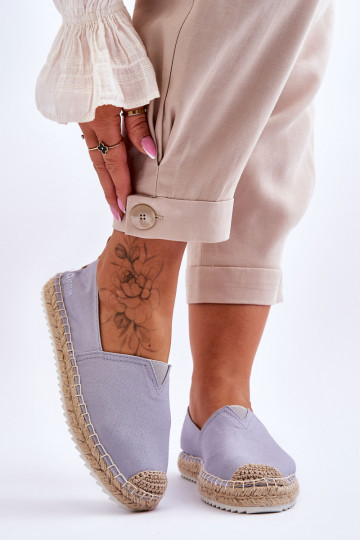 Espadrilles On A Braided...