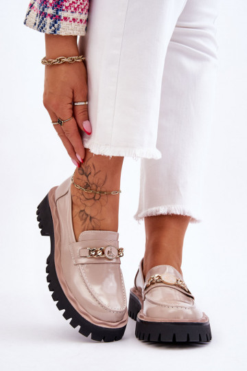Patent Leather Platform...