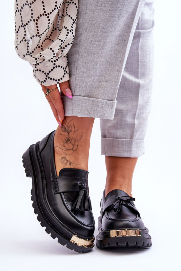 Classic Suede Loafers With...