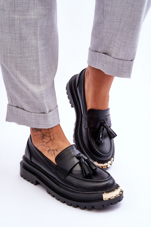 Classic Suede Loafers With...