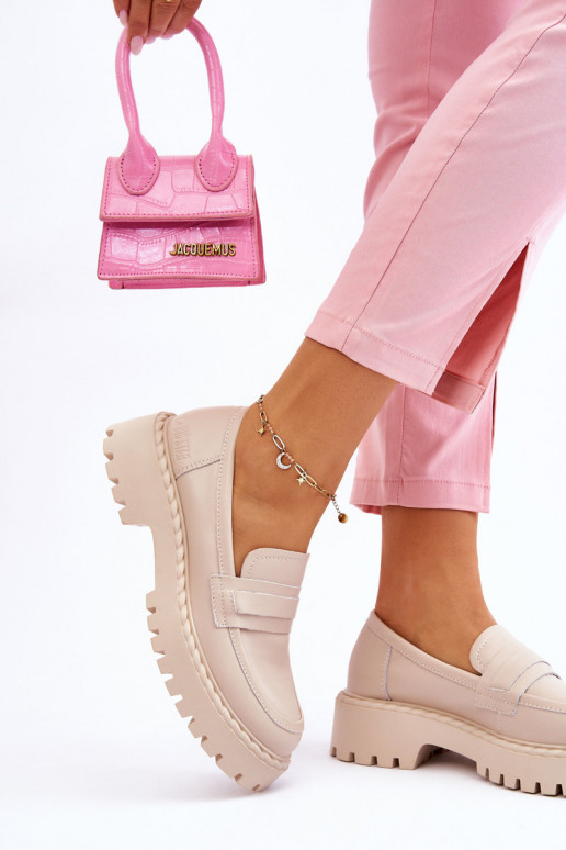 Women's Loafers Leather Shoes Big... Women's Loafers Leather Shoes Big...