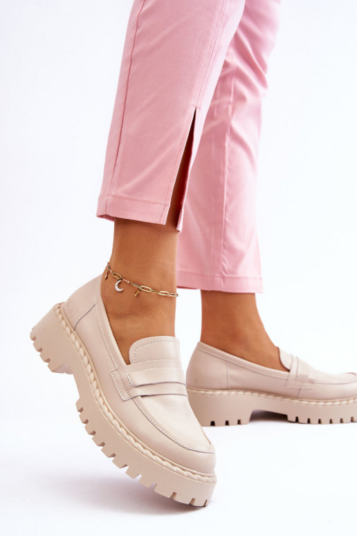 Women's Loafers Leather Shoes Big... Women's Loafers Leather Shoes Big...