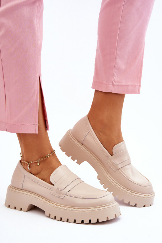 Women's Loafers Leather Shoes Big... Women's Loafers Leather Shoes Big...