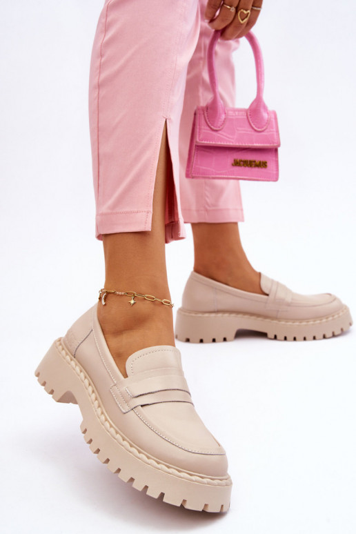 Women's Loafers Leather Shoes Big... Women's Loafers Leather Shoes Big...