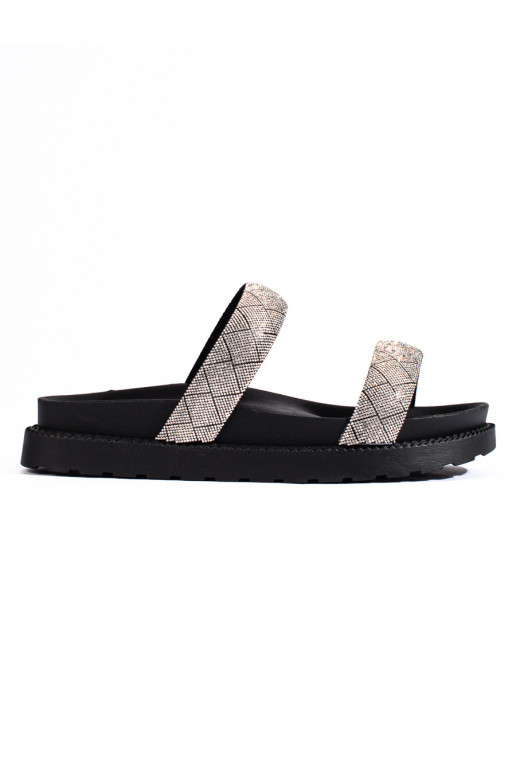 Women's slippers black  Shelovet