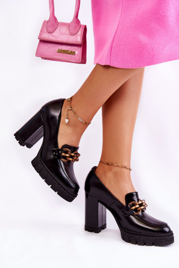 Leather Pumps On The... 2