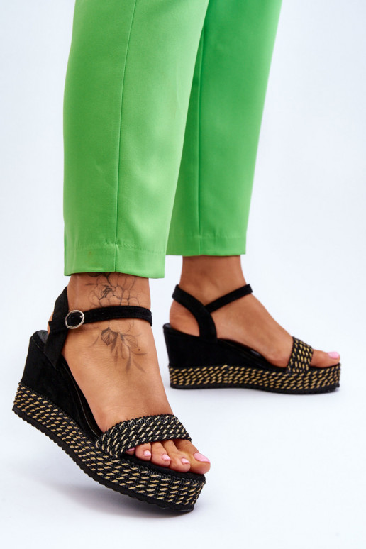 Classic Women's Wedge Sandals Black... Classic Women's Wedge Sandals Black...