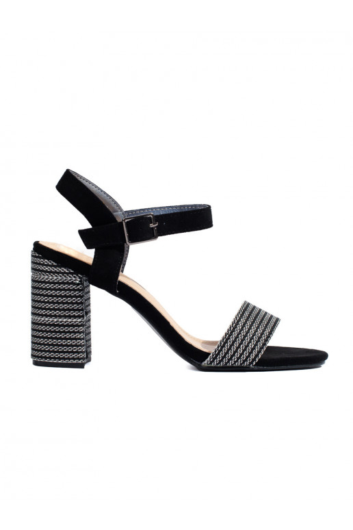 Black sandals  Shelovet Black sandals  Shelovet