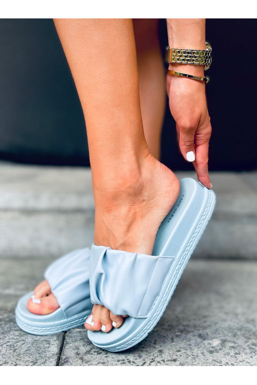 Šlepetės  žydros spalvos ATISSA BLUE Šlepetės  žydros spalvos ATISSA BLUE