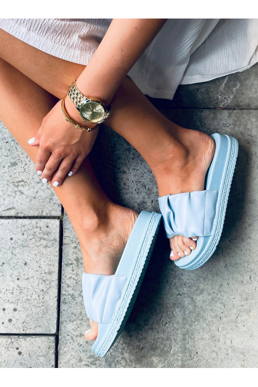 Šlepetės  žydros spalvos ATISSA BLUE Šlepetės  žydros spalvos ATISSA BLUE