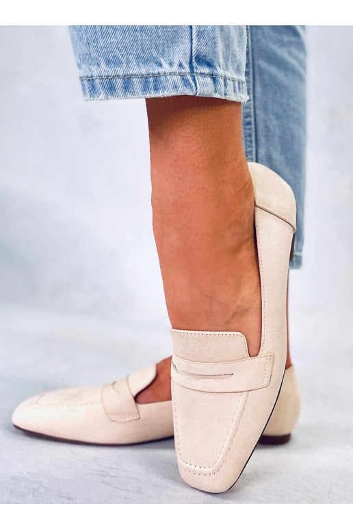 Zomšiniai mokasinai CLASS BEIGE Zomšiniai mokasinai CLASS BEIGE