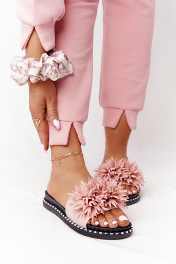 Rubber Slippers With...