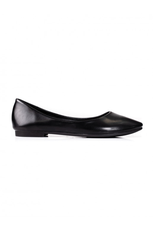 The classic model black ballerinas... The classic model black ballerinas...