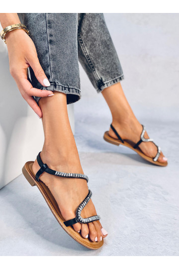 copy of sandals  ADANI BLACK 2