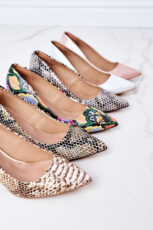 Pumps With A Snake Pattern Lewski... Pumps With A Snake Pattern Lewski...