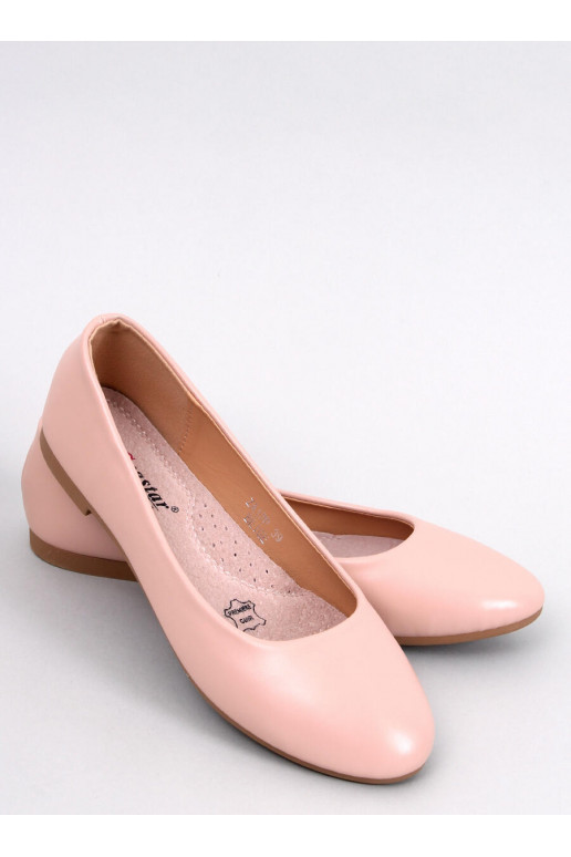 Ballerina shoes with leather insole...