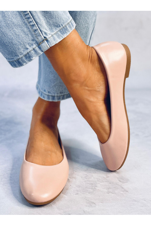 Ballerina shoes with leather insole...