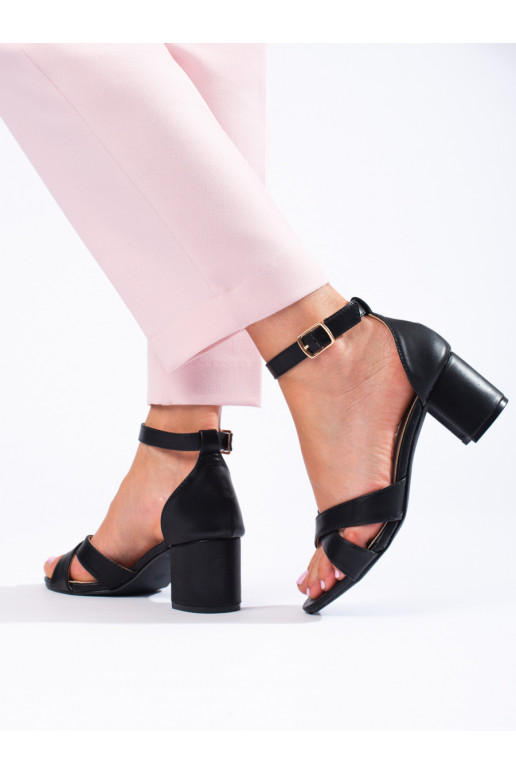 sandals   Shelovet black sandals   Shelovet black