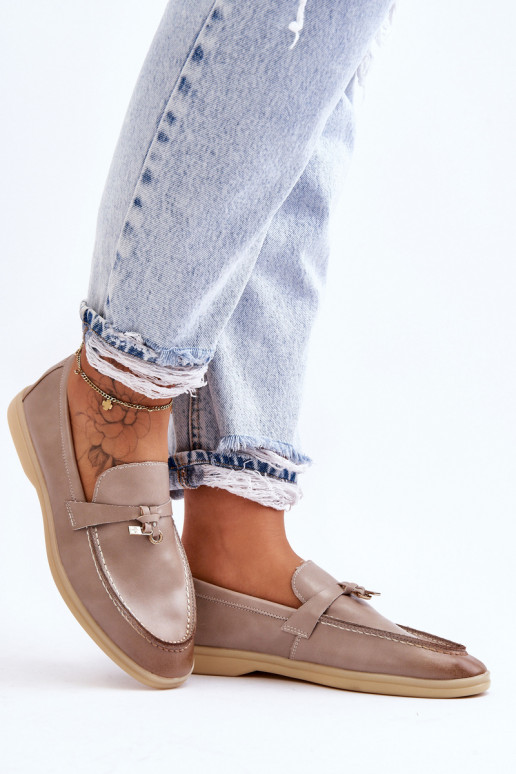 Women's Classic Moccasins Grey Cortez Women's Classic Moccasins Grey Cortez