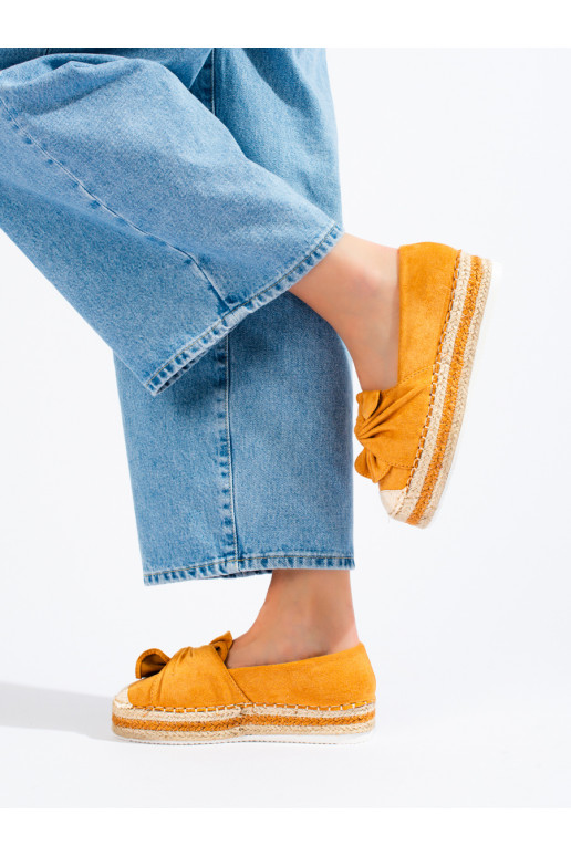 suede espadrilles with platform with... suede espadrilles with platform with...