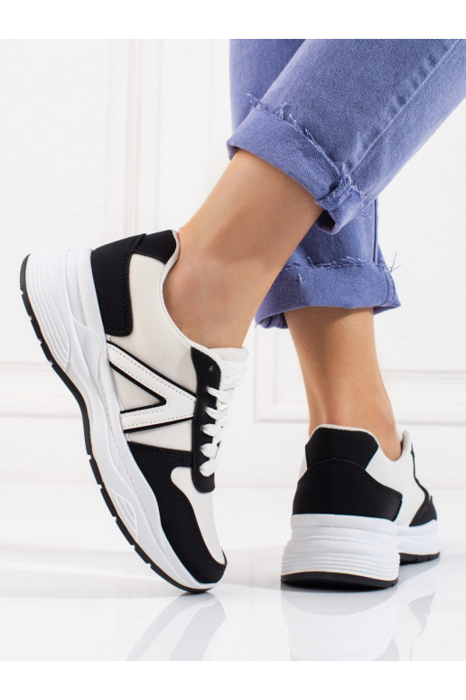 beige-white color sneakers  Shelovet beige-white color sneakers  Shelovet