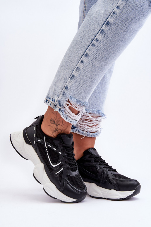 Moteriški sportbačiai juodos spalvos... Moteriški sportbačiai juodos spalvos...