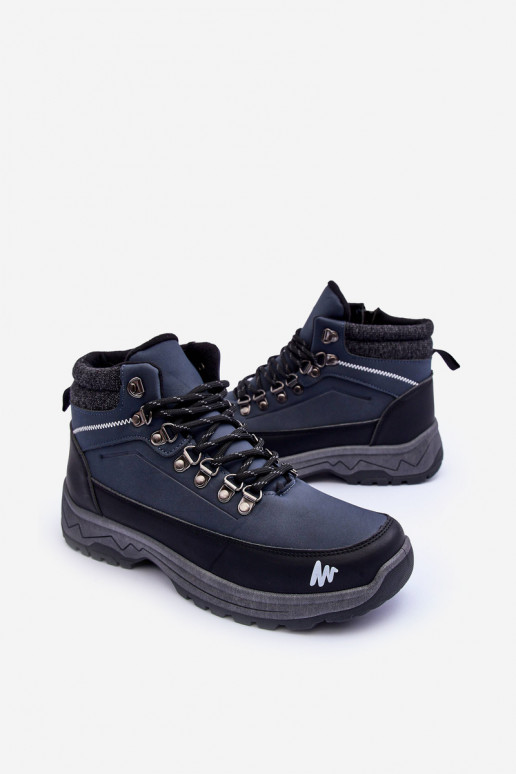 Men's Insulated Trekking Shoes Navy... Men's Insulated Trekking Shoes Navy...