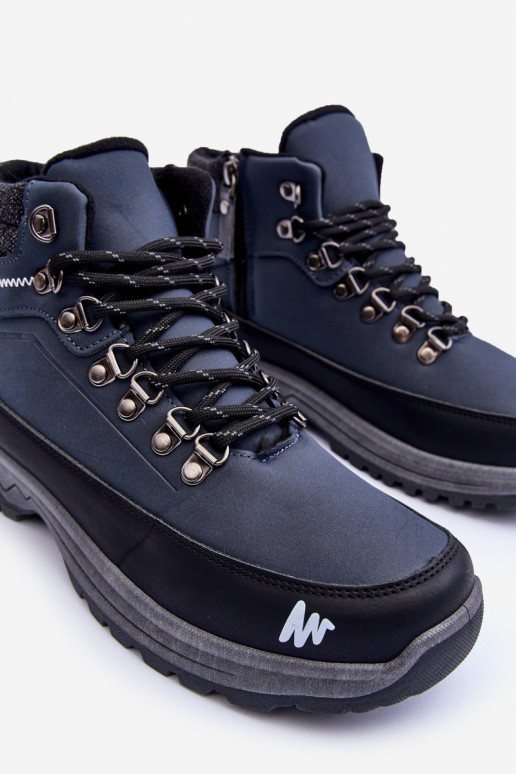 Men's Insulated Trekking Shoes Navy... Men's Insulated Trekking Shoes Navy...