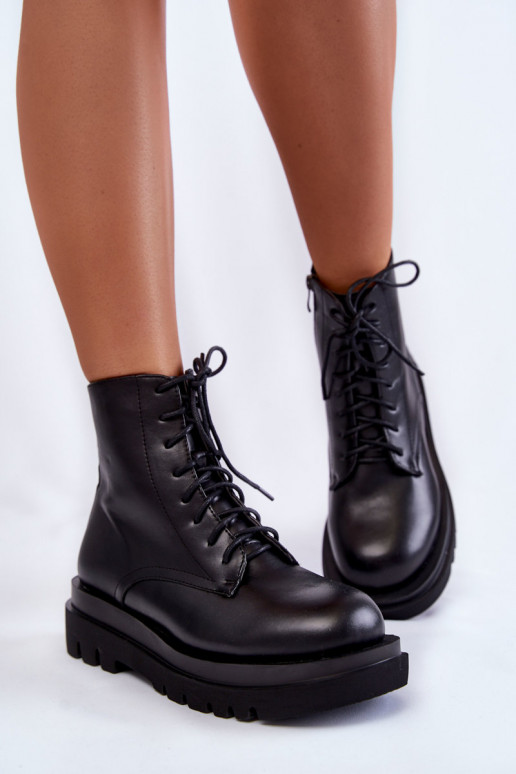 Women's Black Warm Boots With Zipper... Women's Black Warm Boots With Zipper...