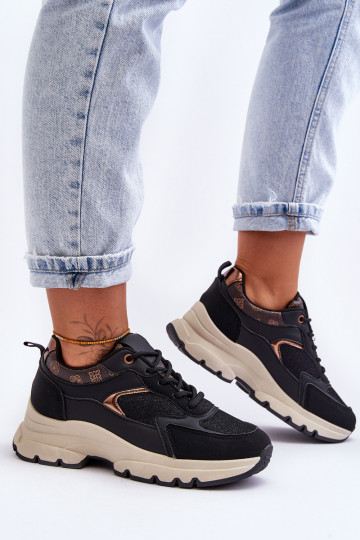 Platform Lace-up Sports...