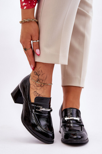 Lakuoti  Bateliai juodos...