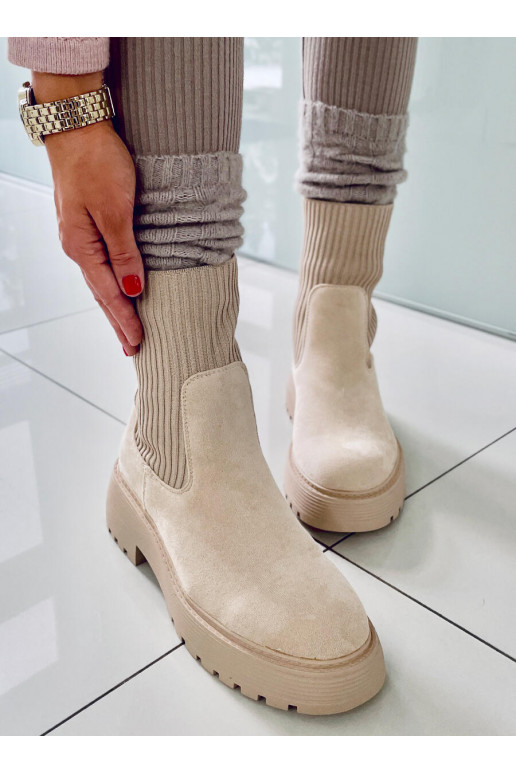 Elastic shoes WINTERS BEIGE Elastic shoes WINTERS BEIGE