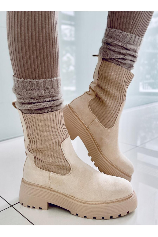 Elastic shoes WINTERS BEIGE Elastic shoes WINTERS BEIGE