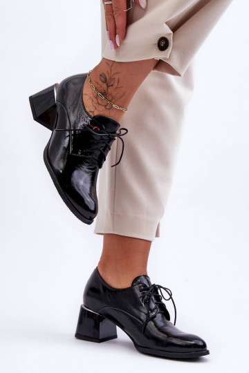 Leather Patent Heeled... 2