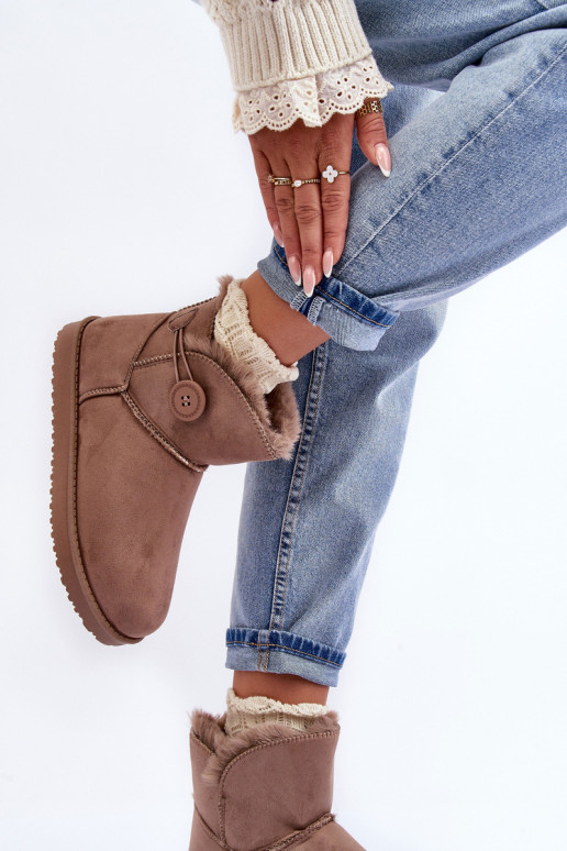 Pašiltinti sniego batai smėlio... Pašiltinti sniego batai smėlio...