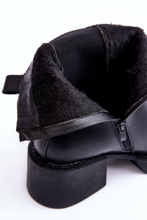 Women's Ankle Boots on Chunky Heel... Women's Ankle Boots on Chunky Heel...