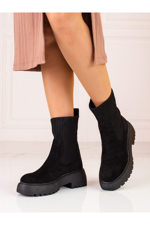 Women's boots  Shelovet black Women's boots  Shelovet black