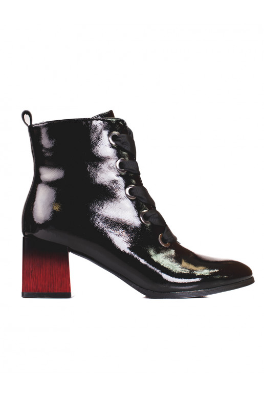 lacquer effect women's boots  Potocki lacquer effect women's boots  Potocki