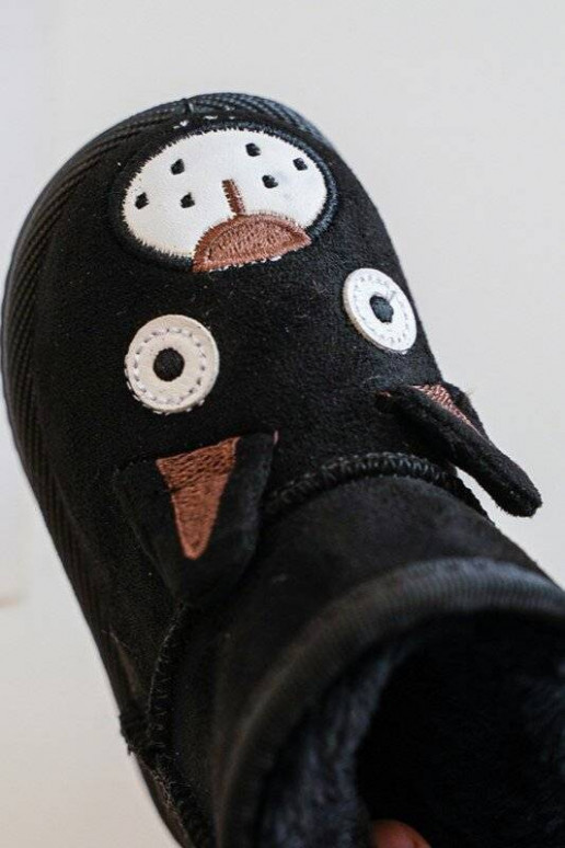 Children's Padded Snow Boots Black... Children's Padded Snow Boots Black...