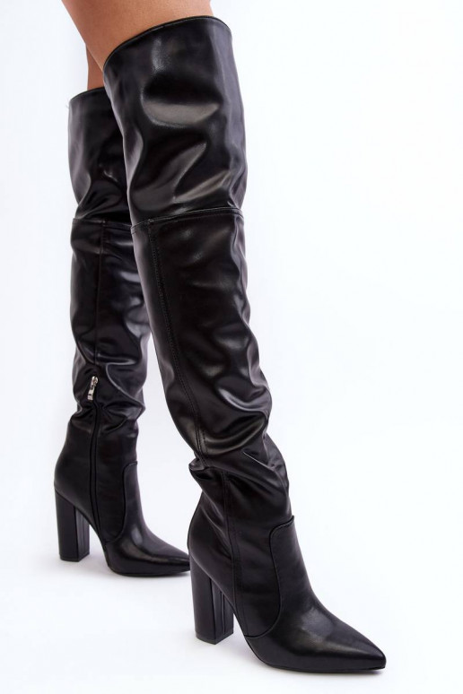 Women's High Boots Over The Knee On... Women's High Boots Over The Knee On...