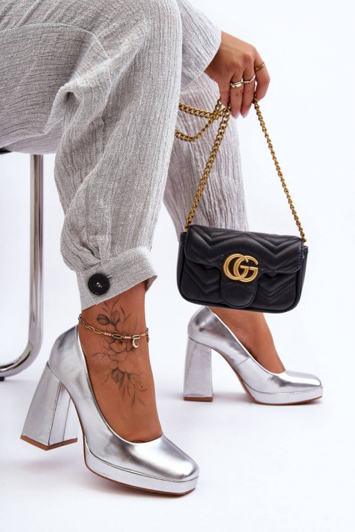 Leather Heels on a Massive Heel... Leather Heels on a Massive Heel...