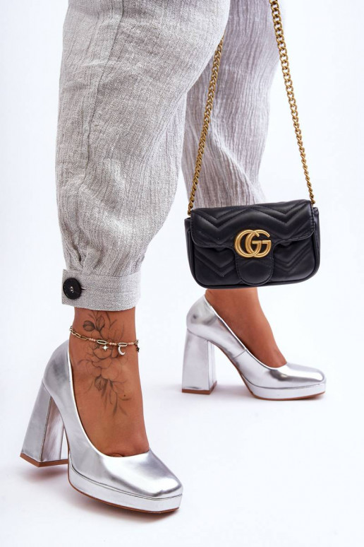 Leather Heels on a Massive Heel... Leather Heels on a Massive Heel...