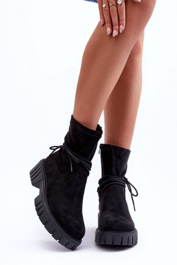 Women's Suede Boots with...