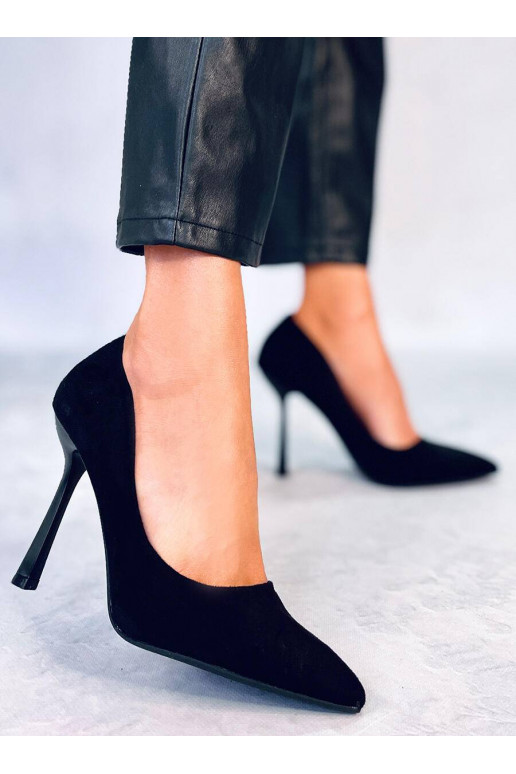 high-heeled shoes  of suede CAMERIN...