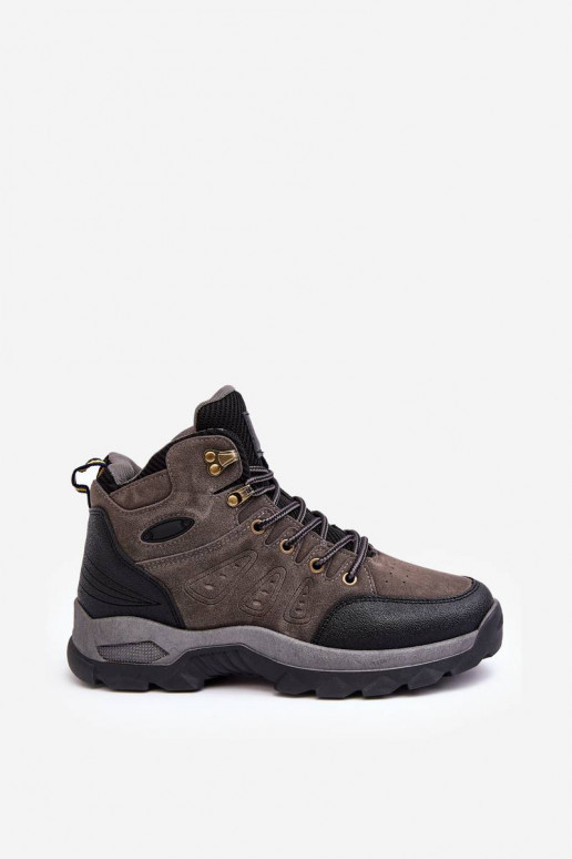 Men's Trekking Shoes Grey Fontanoe Men's Trekking Shoes Grey Fontanoe