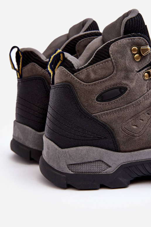 Men's Trekking Shoes Grey Fontanoe Men's Trekking Shoes Grey Fontanoe