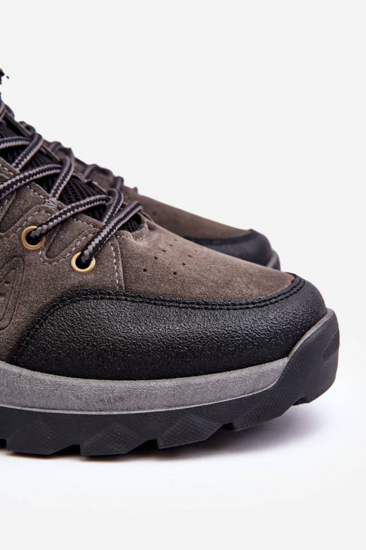 Men's Trekking Shoes Grey Fontanoe Men's Trekking Shoes Grey Fontanoe